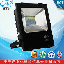 LED贴片景观照明广告牌球场码头黑金钢投射投光泛光高杆塔吊灯100