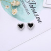 Strong magnet, fashionable magnetic cute earrings, Japanese and Korean