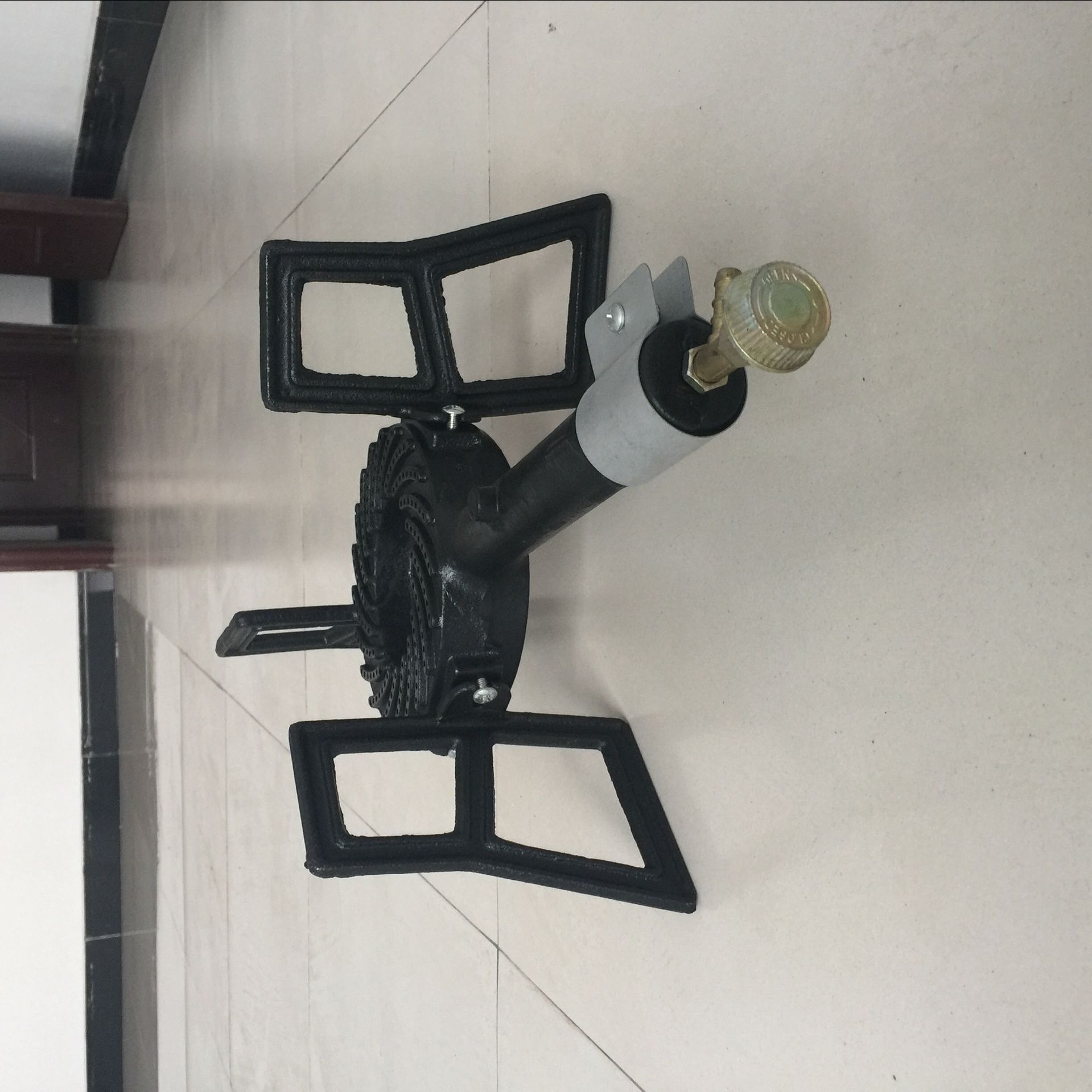 Gas transfronterizo horno de hierro