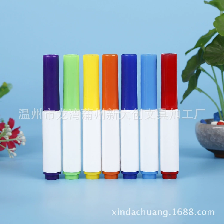 Акварельной ручки производитель граффити ручка маркер детские рисунки канцелярские товары оптом 12 цветов можно вымыть толстую ручку