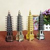 New Metal Craft Pin Yaisha brand Wenchang Tower Model 9 -layer 13 Plating Galfenus Fine Wenchang Pagoda