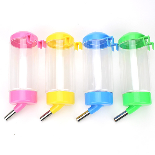 Wholesale simple hanging automatic pet water fountain ball type dog water dispenser cat drinking bottle 400ml