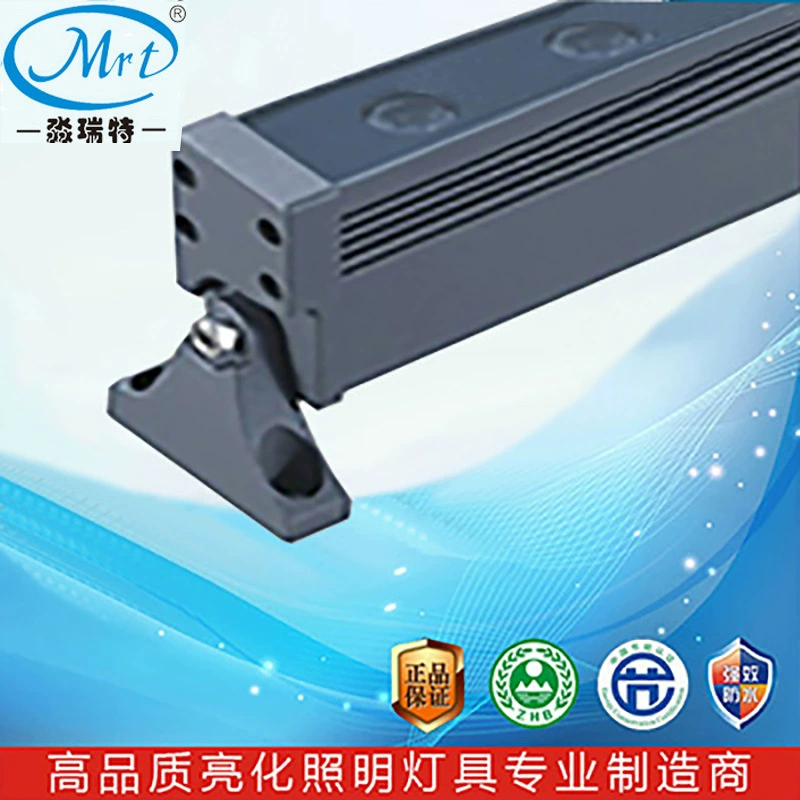 Светодиодный мощный монохромный RGBW внутренний и внешний пульт дистанционного управления рекламный щит контур здания проекционная линия стены стиральная Лампа 48 Вт