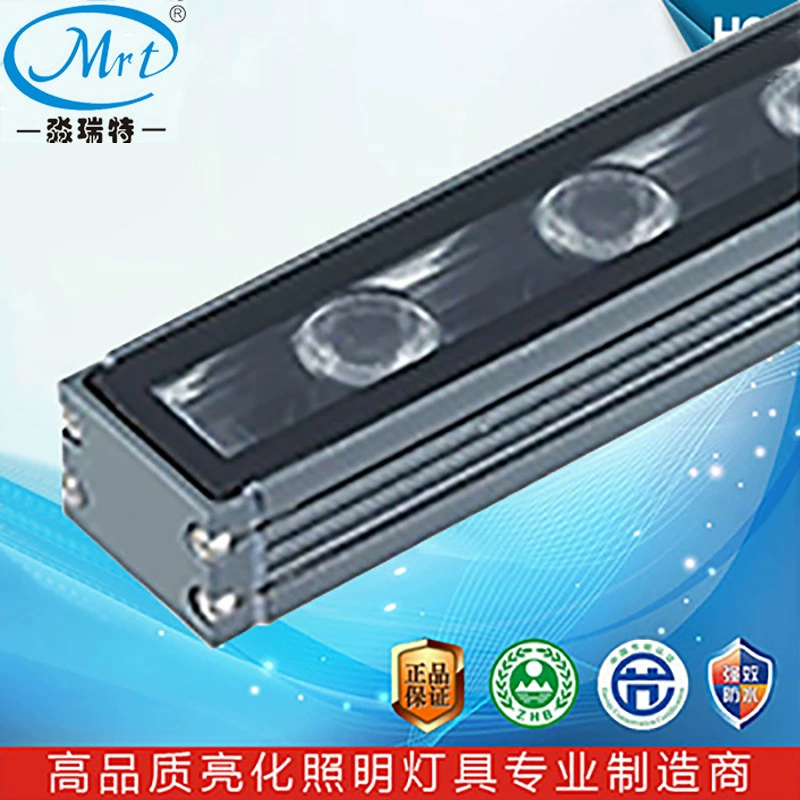 Светодиодный мощный монохромный RGBW внутренний и внешний пульт дистанционного управления, контур здания, линия проекции стен, настенный светильник 30 Вт