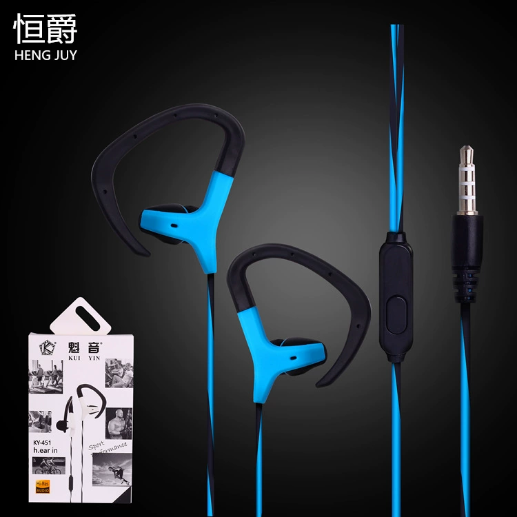Hengjue KY-451 прямые поставки модные серьги-висюльки спортивные наушники премиум-класса коробка универсальные спортивные гарнитуры гарнитура