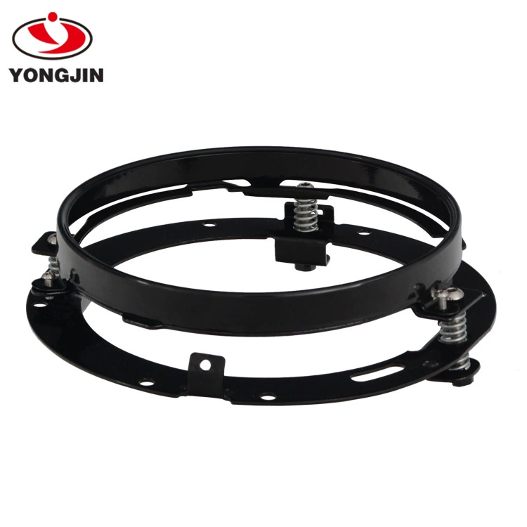 Round black tubing, 7inch