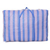 包邮 厂家批发蓝条大容量尼龙编织袋 旅行搬家包装行李收纳袋|ms