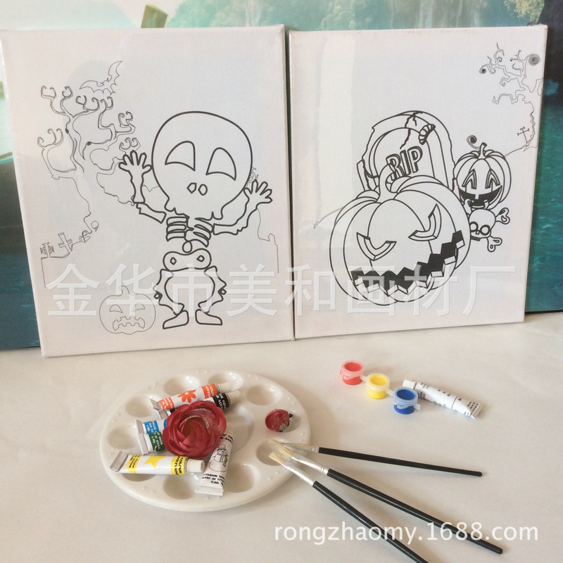 Factory direct children DIY painted single line frame Factory direct children DIY painted single line frame