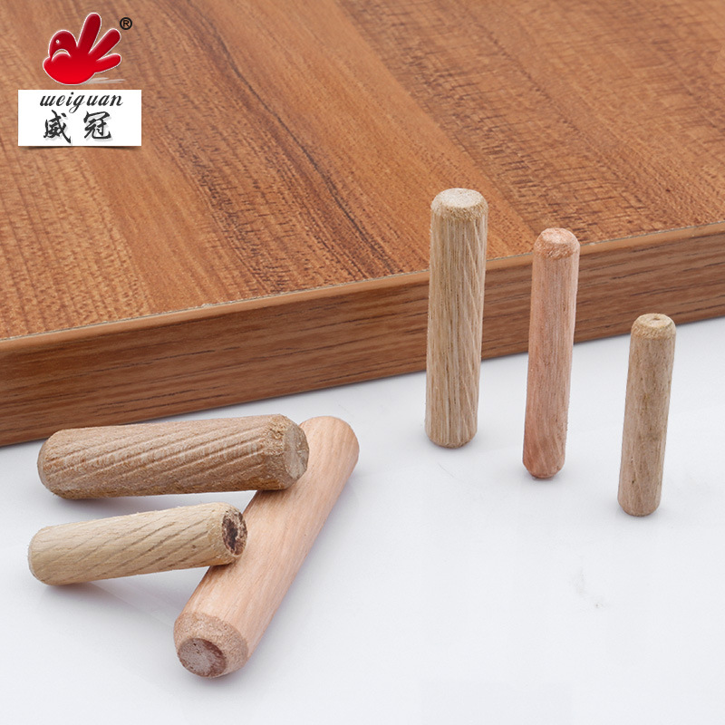 Graminewood Eucalyptus Birch Beech Wood Swine Wood Dowel Wood Plug Round Wooden Stick Twill Furniture Connector m6m8m10mm12