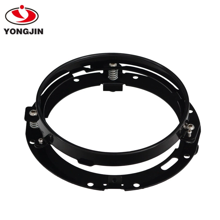 Round black tubing, 7inch