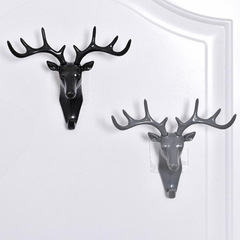 Multifunctional hook antler sticky hook creative home wall decoration wall hanging living room bedroom coat hook seamless hanging