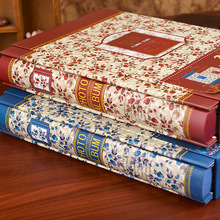 相册本6寸8寸300张混装家庭影集插页式碎花影楼工艺纸面相册