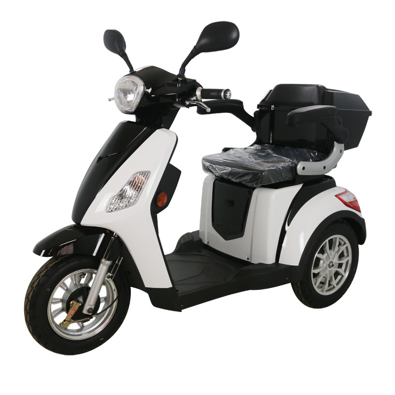 Cross-Border Manufacturer's New Electric Tricycle for the Elderly, Household Adult Disabled Elderly Mobility Motorcycle Wheelchair