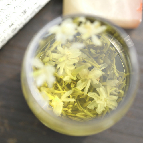 2024 New Tea Bi Tan Grade Shu Mei Run Piao Xue Xue Zhu Nong Xiang San Zhuang Fa Sichuan Jasmine Tea Tea Lan Xue