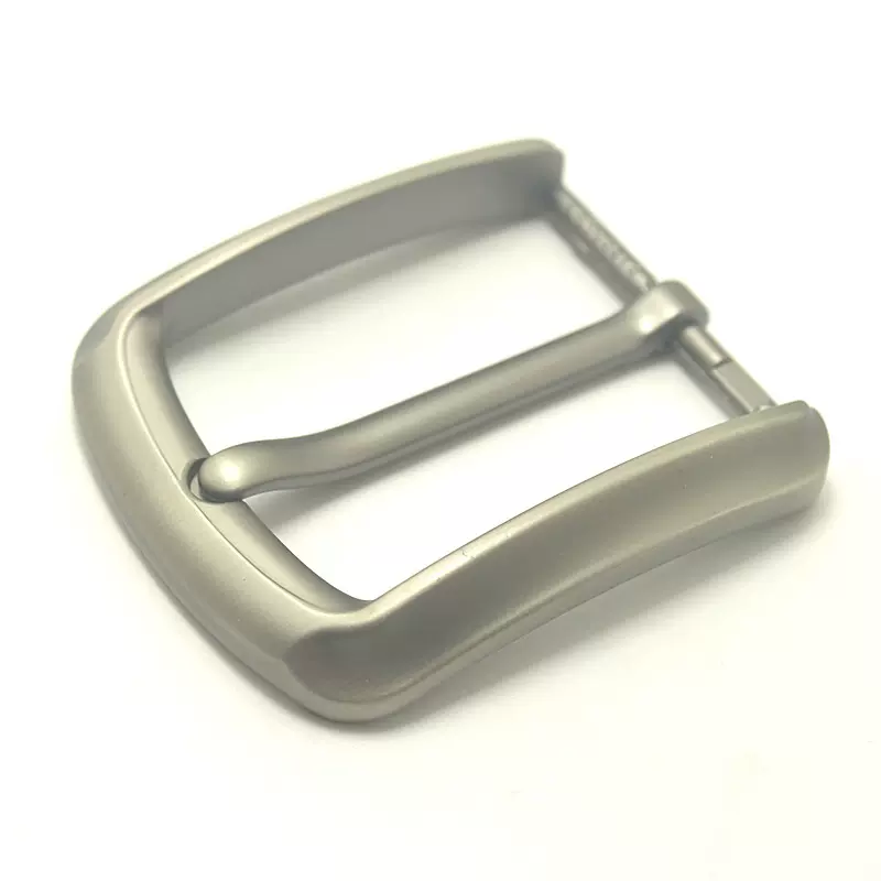 男士针式皮带头锌合金针扣头现货批发40mm高档休闲腰带扣配件头