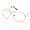 Trend retro metal glasses, 2021 collection, European style