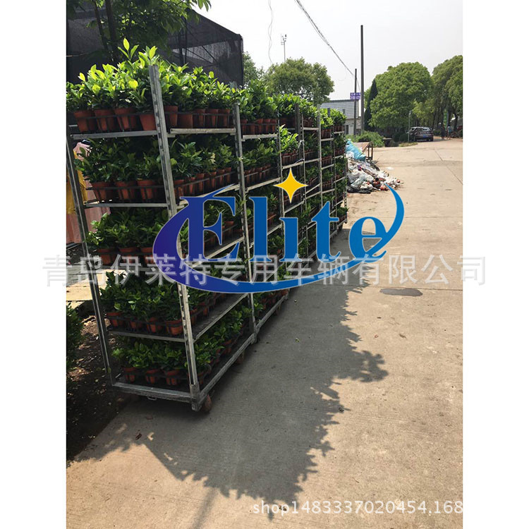 厂家推荐花架车，可拆卸花卉周转车，蝴蝶兰盆栽多肉架