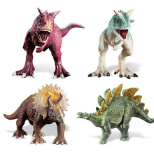 【小单优品】跨境经典恐龙模型玩具 牛龙剑龙三角龙模型玩具