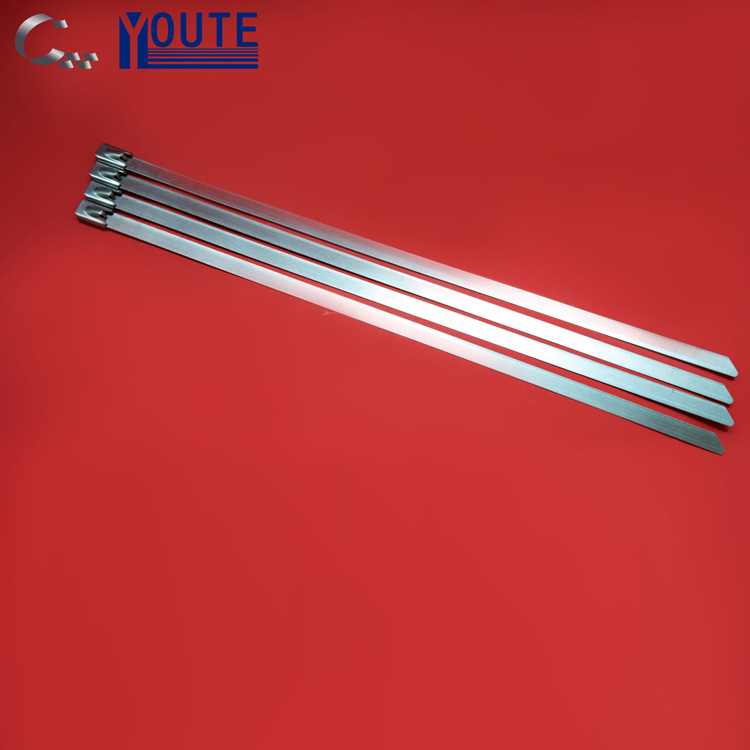 厂家现货供应船用316不锈钢电缆扎带 自锁式滚珠捆扎带量大价优