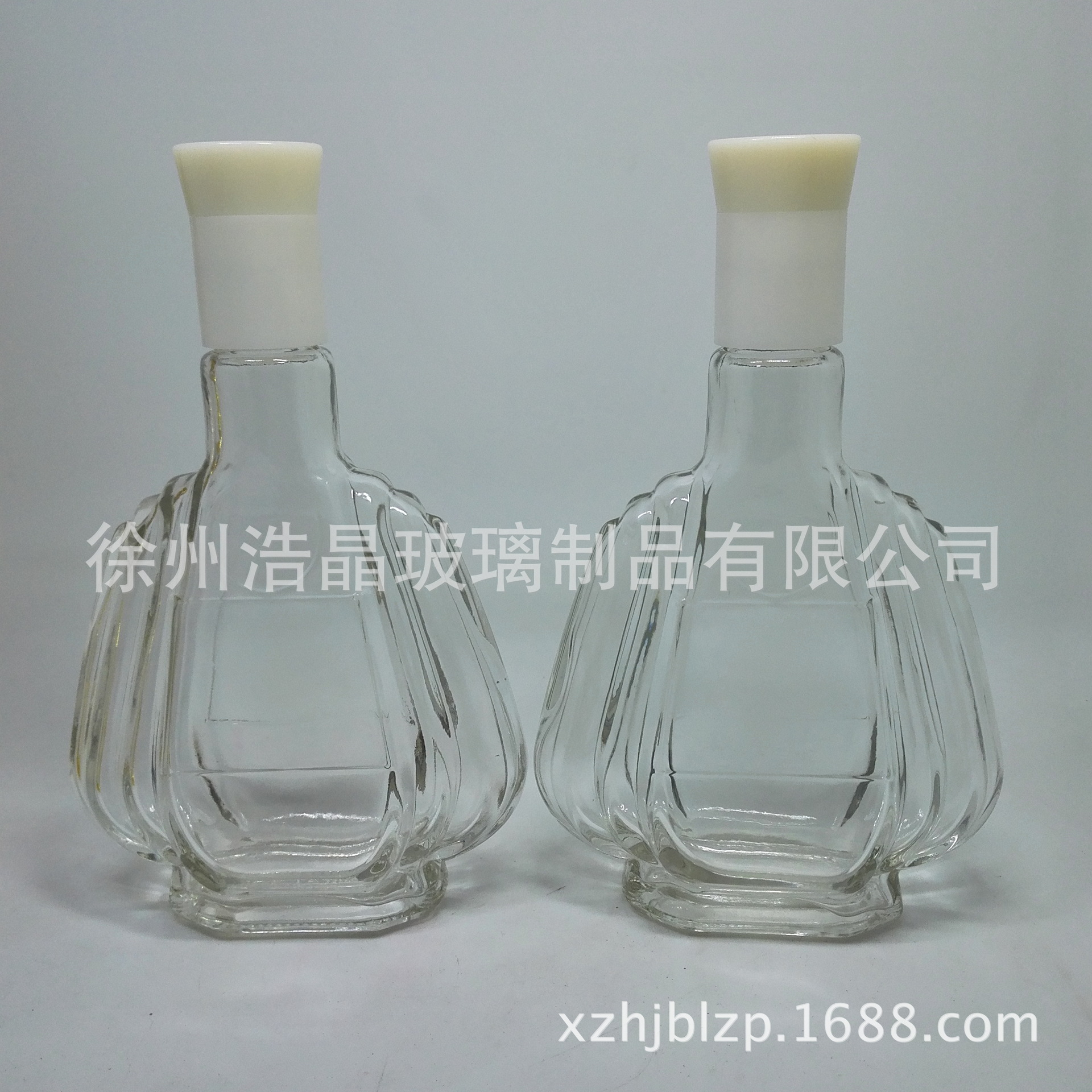 半斤玻璃酒瓶 250ml 礼品酒瓶半斤玻璃酒瓶扁灯笼酒瓶做