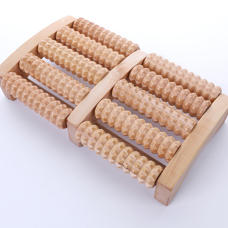 wooden non-slip medical massager for elderly