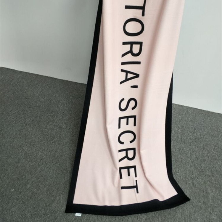 Factory Direct Microfiber Foreign Trade Bath Towel Printed Victoria's Secret Beach Towel Beach Towel Towel