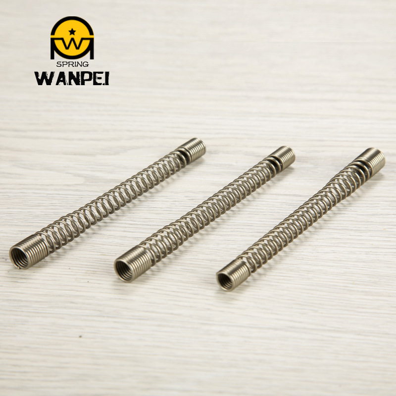 厂家定 做软管油管护线长弹簧保护螺旋压缩弹簧五金弹簧厂支撑杆