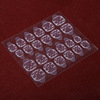 Transparent nail stickers, waterproof fake nails, double-sided tape for nails