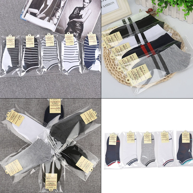 Отдельно Упакованные полиэфирные хлопчатобумажные носки мужские носки-лодочки Интернет-магазин подарков мужские носки в полоску поставка носков производители оптом