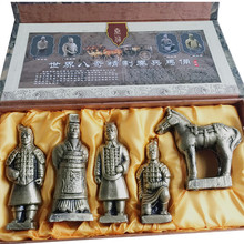 兵马俑仿铜土陶工艺品摆件送外国朋友西安特色礼品