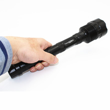 XML-T6三节强光户外远射18650充车灯矿工作灯手电筒厂家直销代发