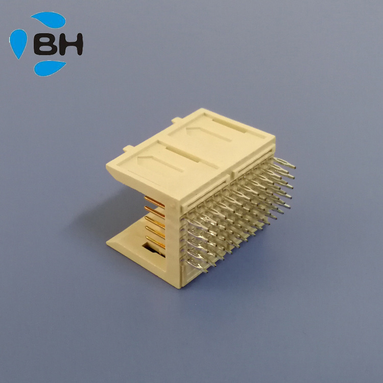 供应质优价廉2.0mmFuture Bus 60P压接公座 5X12连接器