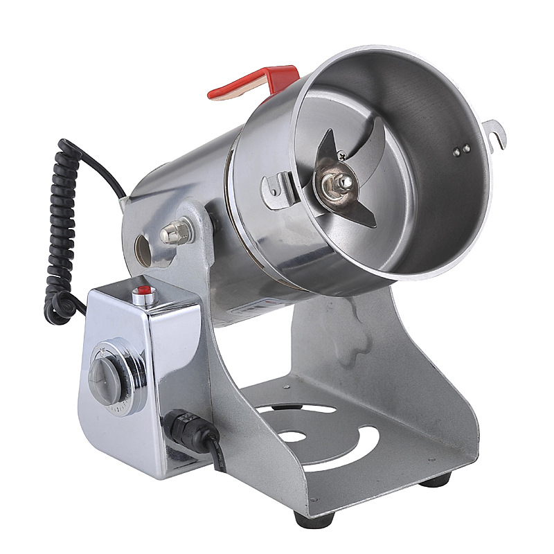 高鑫250克g摇摆式中药粉碎机食品研磨机打粉机五谷杂粮磨粉机干磨