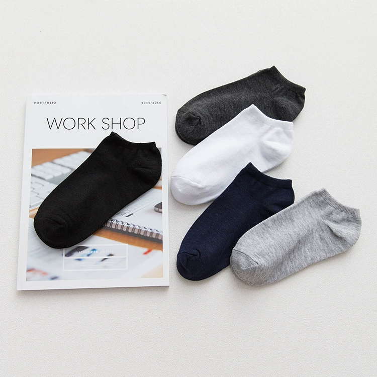 Summer invisible socks for leisure low-cut, increased thickness