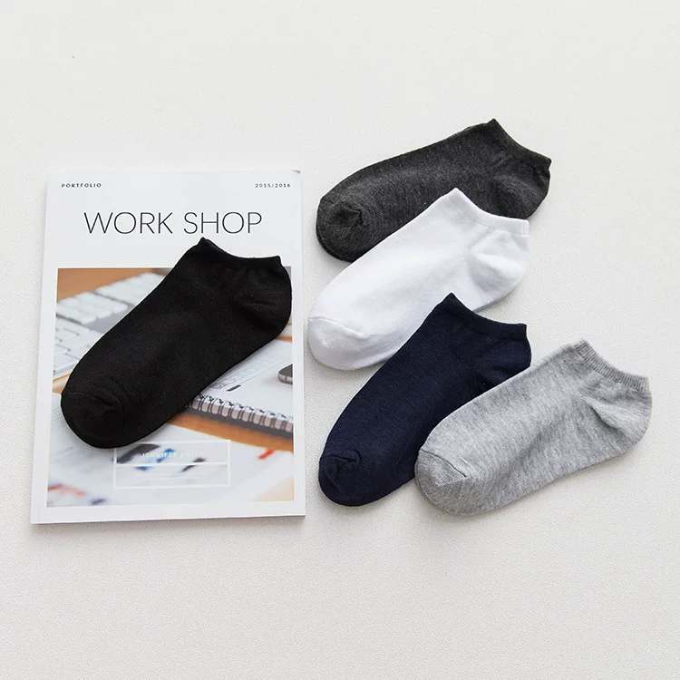 Summer invisible socks for leisure low-cut, increased thickness