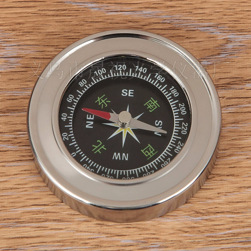 6 см металлический многофункциональный английский компас из нержавеющей стали студенческий открытый альпинистский компас