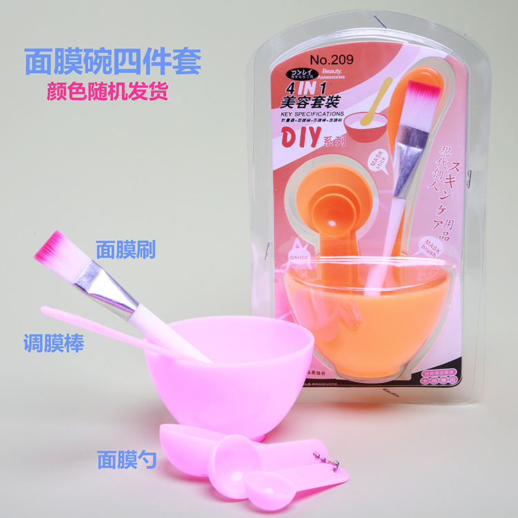 Herramientas de belleza, tazón para mascarillas, cuchara para mezclar, tazón de plástico, varilla para mezclar, espátula para mascarillas, palo para mascarillas, suministros para spa DIY