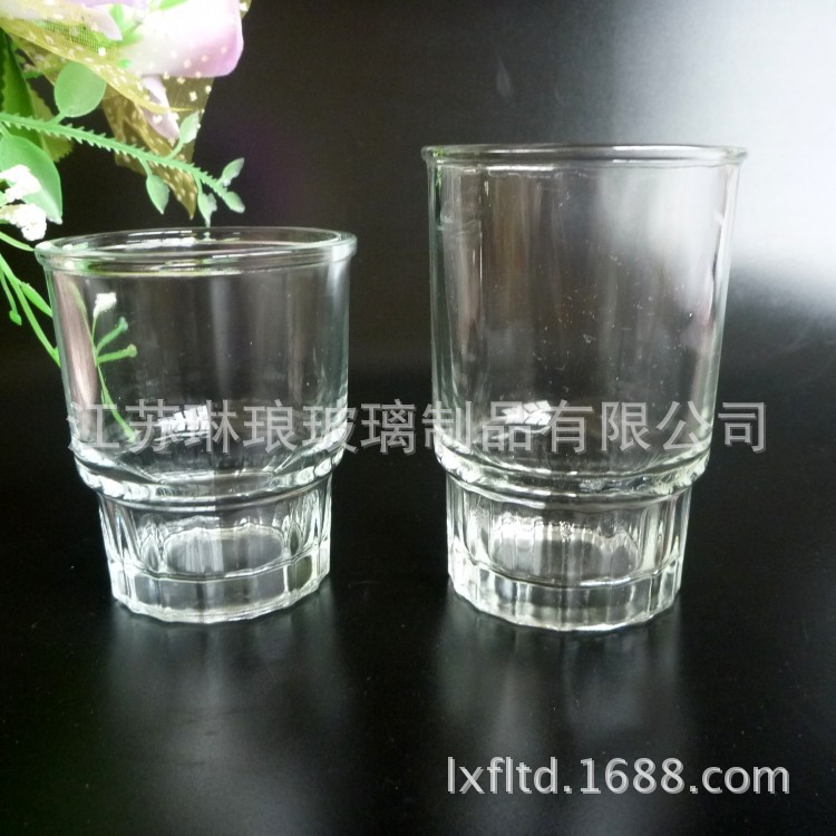 批发150ml双拉环口杯 易拉环盖玻璃杯高档杨梅酒专用酒杯保健酒杯