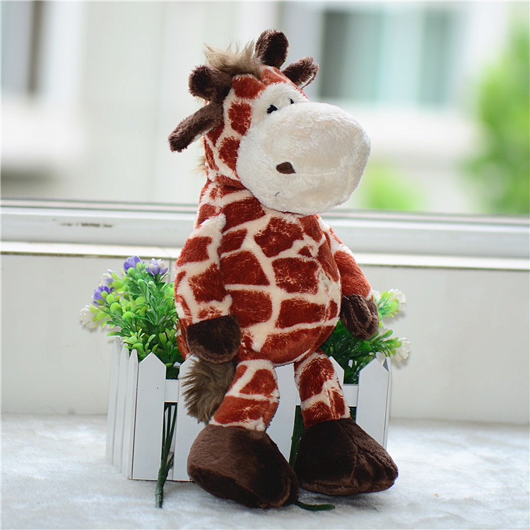 Grandes animales del bosque juguetes de peluche león elefante ciervo mono tigre muñeca de regalo fábrica al por mayor