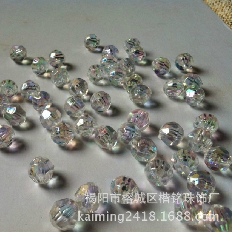 ����ֱ��6mm/8mmab���ǿ���͸��������ε�������diy�����֯��Ʒ