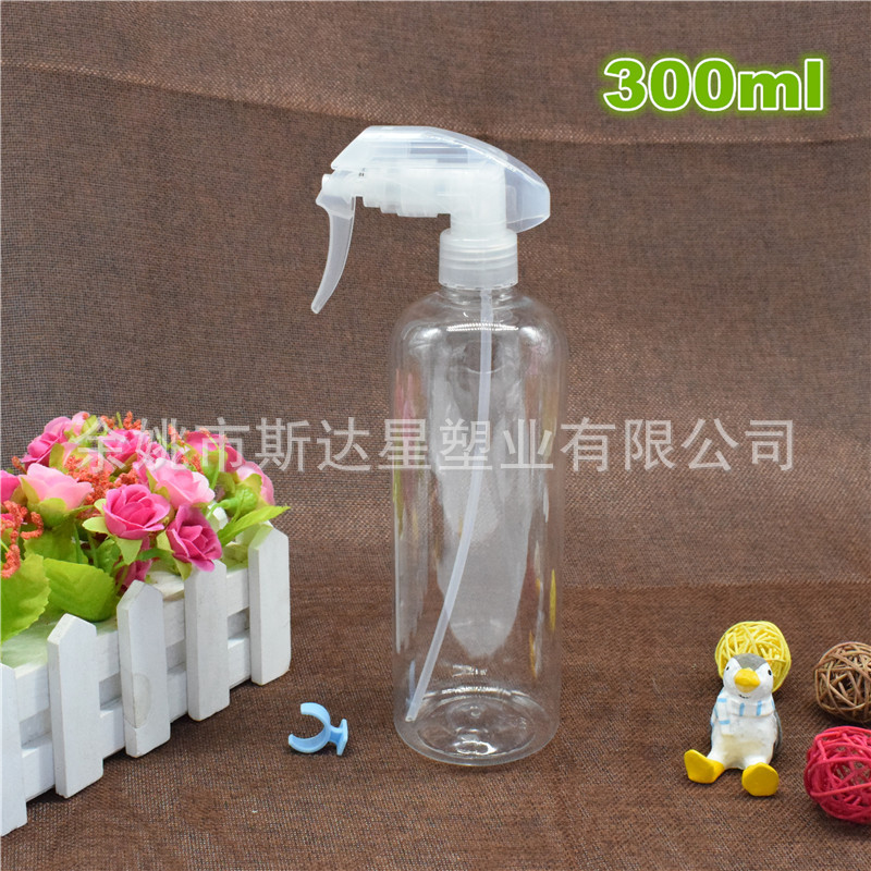 300ml塑料瓶细腻喷雾瓶 高档化妆瓶pet瓶 300毫升花王枪喷雾瓶