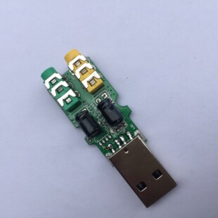 CM108B USB Sound Card 108B Оригинальный чип Большое количество звуковой карты USB Factory Prosse Sales