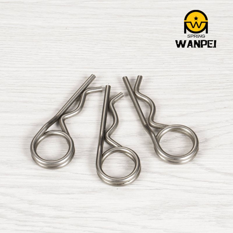 弹簧厂家批发标准件非标件不锈钢65MnR型销弹性滚花销异形弹簧