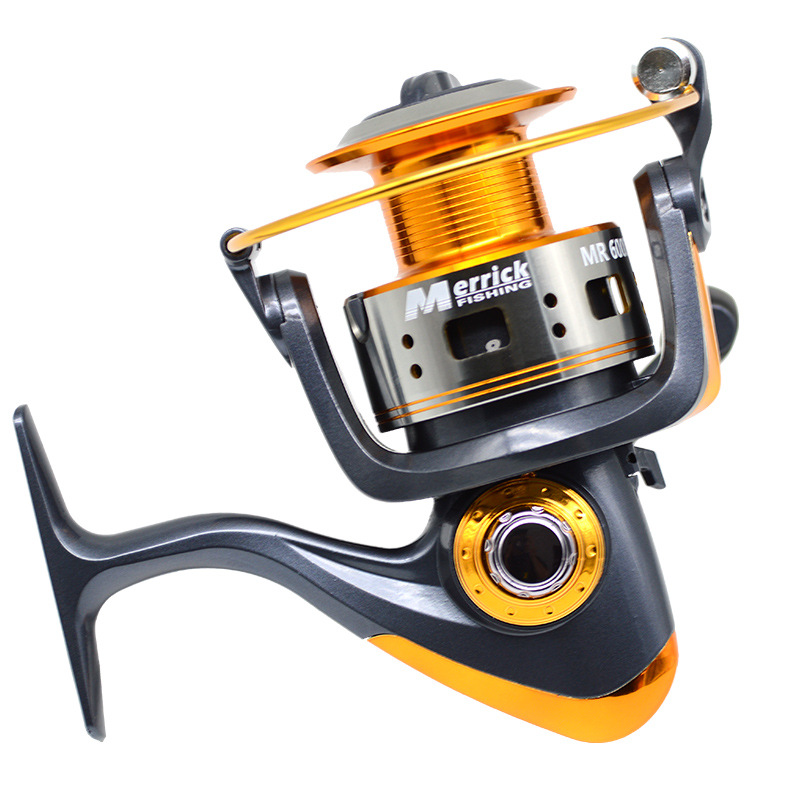 Moreka full metal head fishing reel fishing reel sea rod reel fishing reel spinning wheel long cast reel fishing gear sea fishing