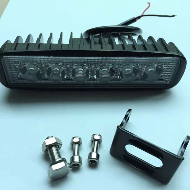 18 Вт Небольшой Светодиодный прожектор на крыше внедорожника для вспомогательного обслуживания автомобилей 18 Вт рабочий свет