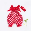Red and white dot