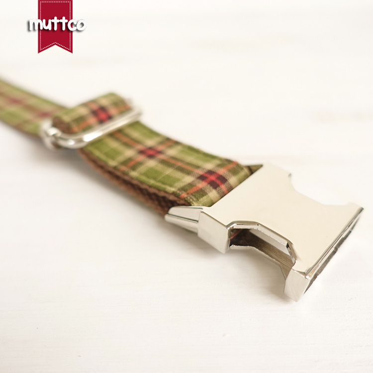 Green Plaid Dog Apparel 2