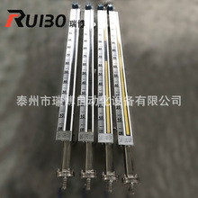 防腐衬四氟磁翻板液位计 不锈钢锅炉磁翻液位计 水箱油位计