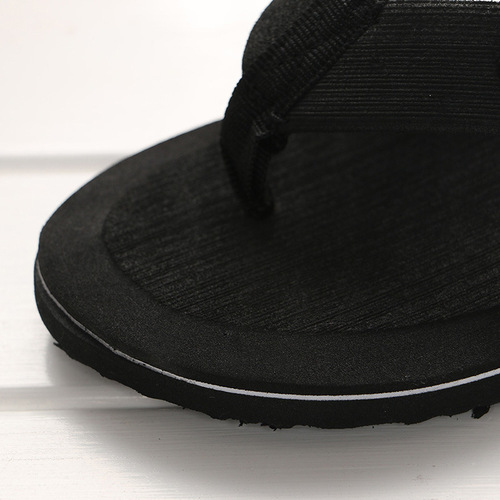 Men's flip flops summer comfortable sandals men's toe sandals flat-soled breathable beach shoes men's drag