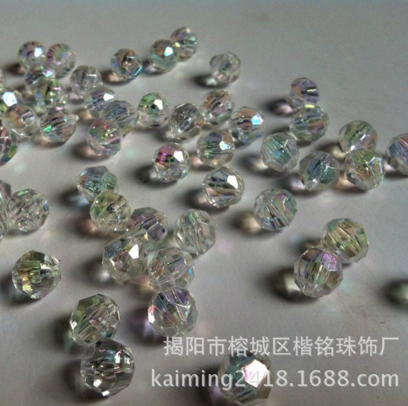 ����ֱ��6mm/8mmab���ǿ���͸��������ε�������diy�����֯��Ʒ